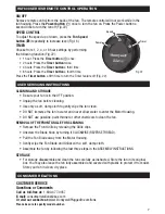 Preview for 7 page of Honeywell HSF600B Owner'S Manual