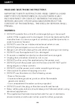 Preview for 2 page of Honeywell HT09CESAWK User Manual