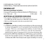 Предварительный просмотр 2 страницы Honeywell HTRAM-V1-W User Manual