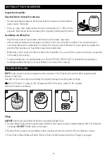 Предварительный просмотр 4 страницы Honeywell HUL525 Series Owner'S Manual