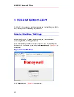 Preview for 28 page of Honeywell HUSS-D1 Manual