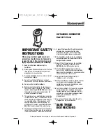 Honeywell HUT-102 Series Manual preview