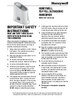 Honeywell HUT-200 Series Owner'S Manual preview