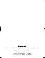 Preview for 2 page of Honeywell HV-140E User Instructions