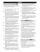 Предварительный просмотр 5 страницы Honeywell HW-223E User Instructions