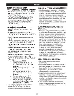 Preview for 40 page of Honeywell HW-223E User Instructions