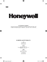 Preview for 3 page of Honeywell HW100 Important Instructions & Warnings