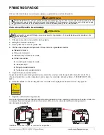 Предварительный просмотр 103 страницы Honeywell HW1000i - Portable Inverter Generator Owner'S Manual