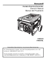 Honeywell HW3000 Owner'S Manual preview