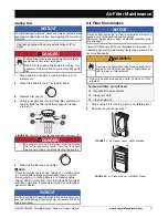 Preview for 27 page of Honeywell HW3000 Owner'S Manual