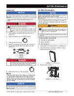 Preview for 27 page of Honeywell HW4000 - Portable Generator NOT Owner'S Manual