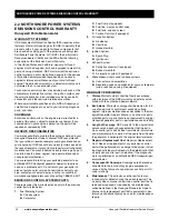 Preview for 8 page of Honeywell HW4000 - Portable Generator NOT Service Manual