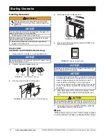 Preview for 22 page of Honeywell HW5500 - 5500 Portable Generator Owner'S Manual