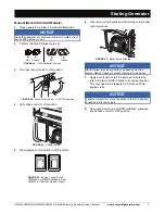 Preview for 23 page of Honeywell HW5500 - 5500 Portable Generator Owner'S Manual