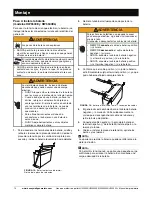 Preview for 64 page of Honeywell HW5500 - 5500 Portable Generator Owner'S Manual