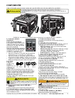 Preview for 67 page of Honeywell HW5500 - 5500 Portable Generator Owner'S Manual