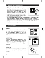 Preview for 6 page of Honeywell HWB1033S Owner'S Manual