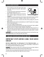 Preview for 8 page of Honeywell HWB1033S Owner'S Manual