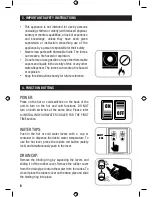 Preview for 6 page of Honeywell HWB2052B Owner'S Manual