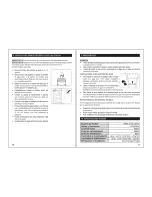 Предварительный просмотр 20 страницы Honeywell HWBL 1013 series Owner'S Manual