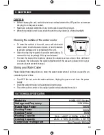 Preview for 27 page of Honeywell HWBL1023 Series Owner'S Manual