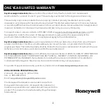 Preview for 8 page of Honeywell HWDB-1880SS Owner'S Manual