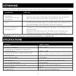 Preview for 15 page of Honeywell HWDB-1880SS Owner'S Manual