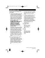 Preview for 44 page of Honeywell HWM 335 - 3G Warm Humidifier Owner'S Manual