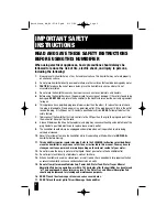 Preview for 2 page of Honeywell HWM-335 Owner'S Manual