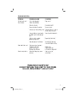 Preview for 9 page of Honeywell HWM 500 - UV Warm Moisture Humidifier Instructions For Operation, Care And Cleaning