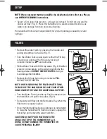 Предварительный просмотр 5 страницы Honeywell HWM-910 Series Owner'S Manual