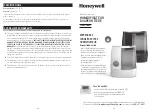 Preview for 6 page of Honeywell HWM845 series Instruction Manual