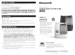 Preview for 11 page of Honeywell HWM845 series Instruction Manual