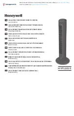 Предварительный просмотр 1 страницы Honeywell HYF1101E4 User Instructions