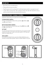 Предварительный просмотр 5 страницы Honeywell HYF500E4 Owner'S Manual