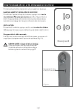 Предварительный просмотр 18 страницы Honeywell HYF500E4 Owner'S Manual