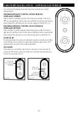 Предварительный просмотр 27 страницы Honeywell HYF500E4 Owner'S Manual