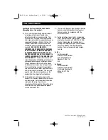 Preview for 6 page of Honeywell HZ-339 Series Owner'S Manual