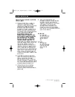 Preview for 12 page of Honeywell HZ-339 Series Owner'S Manual