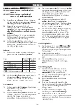 Preview for 26 page of Honeywell HZ-340E User Instructions