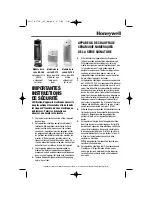 Preview for 7 page of Honeywell HZ-3750GP - Electronic Ceramic Tower Heater Important Safety Instructions Manual