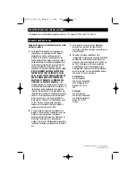 Preview for 12 page of Honeywell HZ-3750GP - Electronic Ceramic Tower Heater Important Safety Instructions Manual