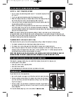 Preview for 5 page of Honeywell HZ-605c series Assemble And Operating Instructions