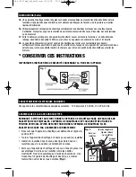 Preview for 8 page of Honeywell HZ-605c series Assemble And Operating Instructions