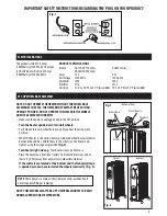 Preview for 3 page of Honeywell hz-680 series Instructions Manual