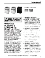 Предварительный просмотр 17 страницы Honeywell HZ-960 Series Instructions Manual