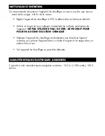 Preview for 13 page of Honeywell HZ2200 - Mini-Tower 1500W Heater Fan Owner'S Manual