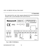 Preview for 16 page of Honeywell ICON 100 SERIES Installation Manual