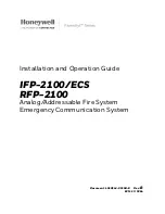 Honeywell IFP-2100 Installation And Operation Manual preview