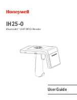 Preview for 1 page of Honeywell IH25-0 User Manual